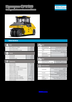Гуменоколесни валяци Dynapac CP 2100