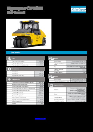 Гуменоколесни валяци Dynapac CP 2100