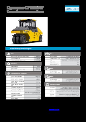 Гуменоколесни валяци Dynapac CP 2100 W