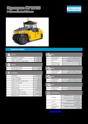 Гуменоколесни валяци Dynapac CP 2700