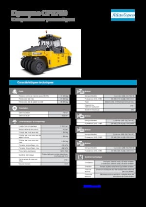 Гуменоколесни валяци Dynapac CP 2700