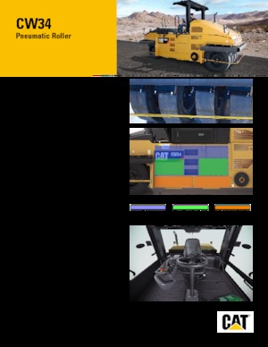 Гуменоколесни валяци Caterpillar CW34