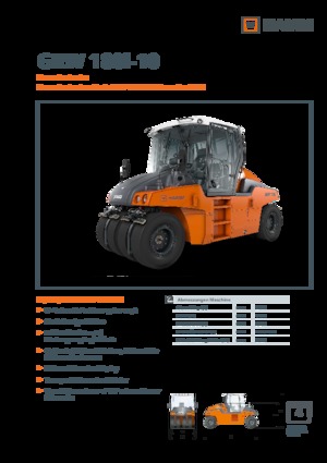 Гуменоколесни валяци Hamm GRW 180i-10