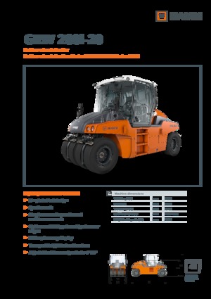Гуменоколесни валяци Hamm GRW 280i-20