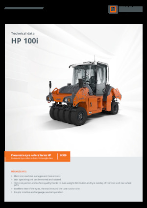 Гуменоколесни валяци Hamm HP 100i