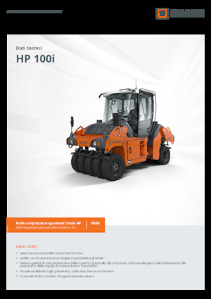 Гуменоколесни валяци Hamm HP 100i