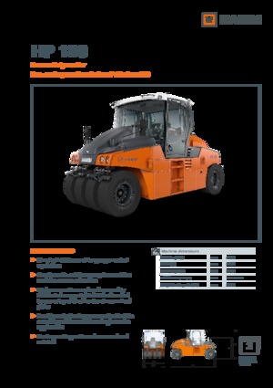 Гуменоколесни валяци Hamm HP 180