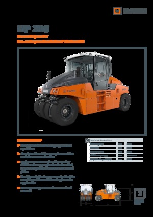 Гуменоколесни валяци Hamm HP 280