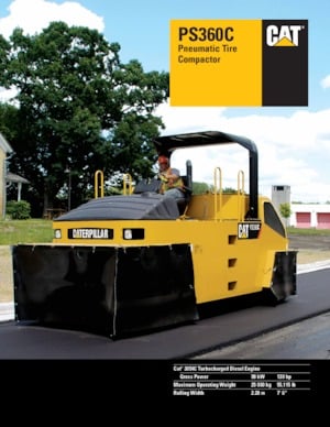 Гуменоколесни валяци Caterpillar PS 360C