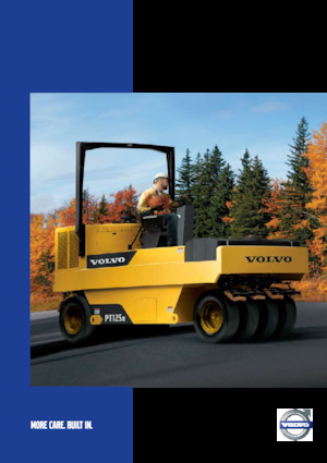 Гуменоколесни валяци Volvo PT125R