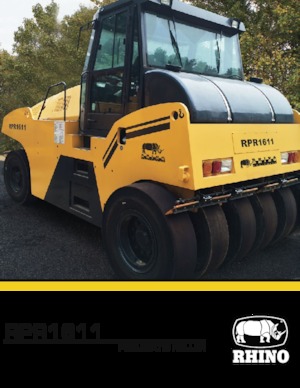 Гуменоколесни валяци RHINO RPR1611