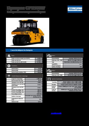 Гуменоколесни валяци Dynapac CP 2100 W