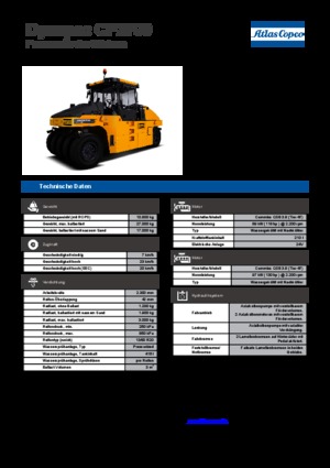 Гуменоколесни валяци Dynapac CP 2700