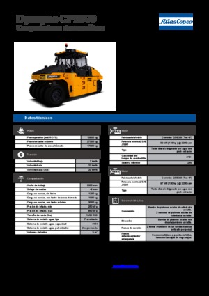Гуменоколесни валяци Dynapac CP 2700