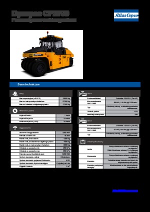 Гуменоколесни валяци Dynapac CP 2700