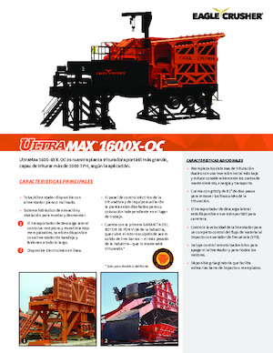 Инсталации (заводи) за рециклиране на чакъл Eagle Crusher 1600-69X-OC