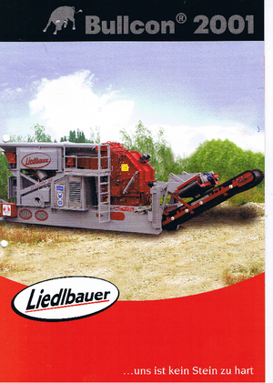 Инсталации (заводи) за рециклиране на чакъл Liedlbauer 2001 Bullcon