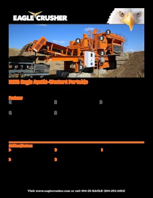 Инсталации (заводи) за рециклиране на чакъл Eagle Crusher 2036 Eagle