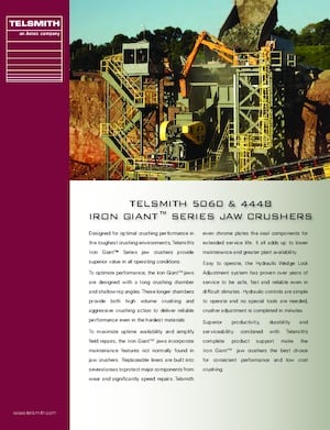 Инсталации (заводи) за рециклиране на чакъл Telsmith 4448