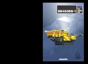 Инсталации (заводи) за рециклиране на чакъл Komatsu BR480RG-1