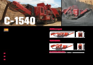 Инсталации (заводи) за рециклиране на чакъл Terex-Finlay C 1540 P