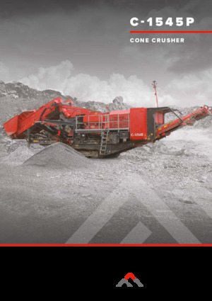 Инсталации (заводи) за рециклиране на чакъл Finlay C-1545P