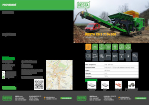 Инсталации (заводи) за рециклиране на чакъл RESTA CH1