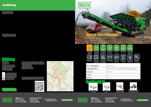 Инсталации (заводи) за рециклиране на чакъл RESTA CH1