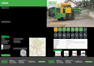 Инсталации (заводи) за рециклиране на чакъл RESTA CH2