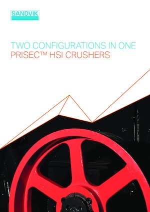 Инсталации (заводи) за рециклиране на чакъл Sandvik CI731 HSI
