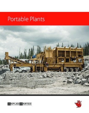 Инсталации (заводи) за рециклиране на чакъл KPI-JCI CS2056