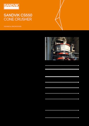 Инсталации (заводи) за рециклиране на чакъл Sandvik CS550