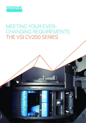 Инсталации (заводи) за рециклиране на чакъл Sandvik CV215 VSI