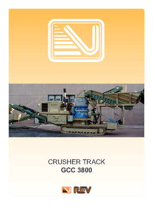 Инсталации (заводи) за рециклиране на чакъл REV GCC 3800