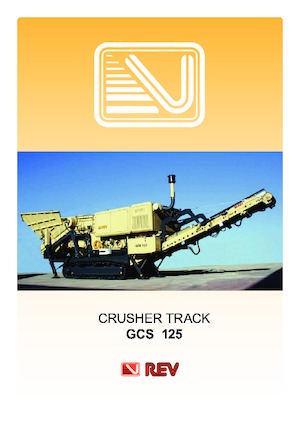 Инсталации (заводи) за рециклиране на чакъл REV GCS 125