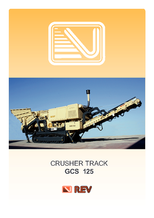 Инсталации (заводи) за рециклиране на чакъл REV GCS 125