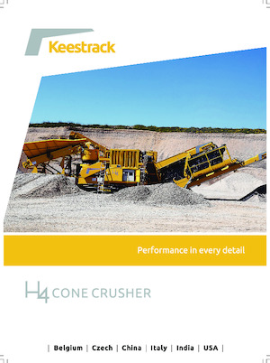 Инсталации (заводи) за рециклиране на чакъл Keestrack H4e