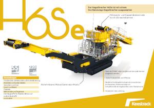 Инсталации (заводи) за рециклиране на чакъл Keestrack H6Se