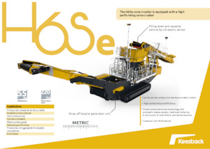 Инсталации (заводи) за рециклиране на чакъл Keestrack H6Se