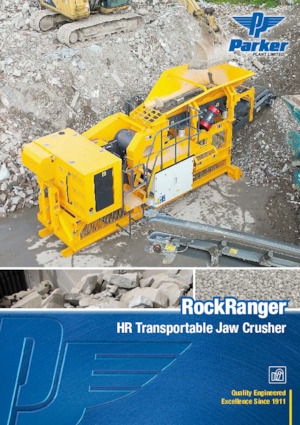 Инсталации (заводи) за рециклиране на чакъл Parker HR0750