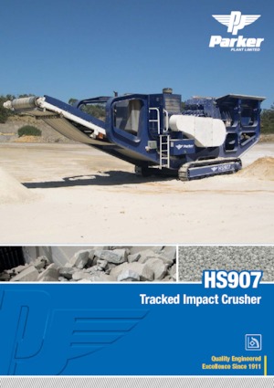 Инсталации (заводи) за рециклиране на чакъл Parker HS0907
