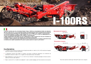 Инсталации (заводи) за рециклиране на чакъл Terex-Finlay I 100 RS