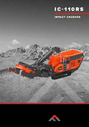 Инсталации (заводи) за рециклиране на чакъл Finlay IC-110RS