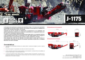 Инсталации (заводи) за рециклиране на чакъл Terex-Finlay J 1175 Hybrid