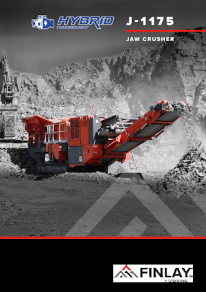 Инсталации (заводи) за рециклиране на чакъл Finlay J-1175 Hybrid