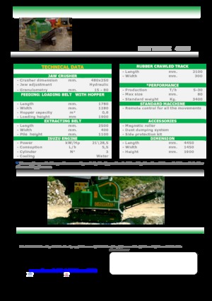 Инсталации (заводи) за рециклиране на чакъл Komplet LEM TRACK 4825 