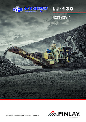 Инсталации (заводи) за рециклиране на чакъл Finlay LJ-130 Hybrid 