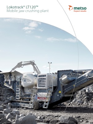 Инсталации (заводи) за рециклиране на чакъл Metso Lokotrack LT 120