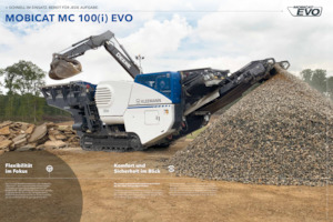 Инсталации (заводи) за рециклиране на чакъл Kleemann MC 100 EVO