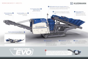 Инсталации (заводи) за рециклиране на чакъл Kleemann MCO 9 EVO